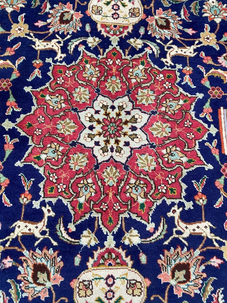 Large Vintage Tabriz Rug