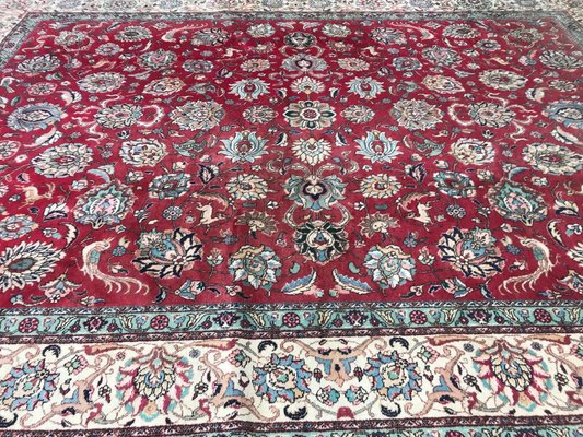 Large Vintage Tabriz Rug-YMM-1061774