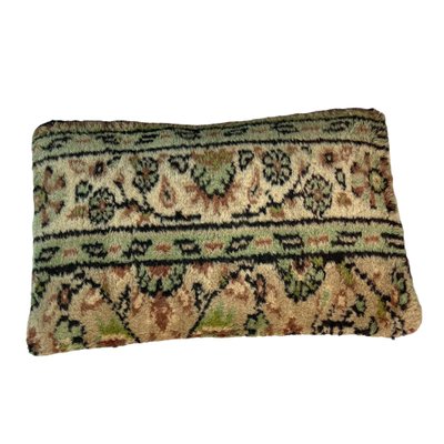 Large Vintage Turkish Handmade Rug Cushion Cover-AIV-1304476