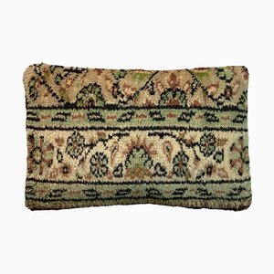 Large Vintage Turkish Handmade Rug Cushion Cover-AIV-1304476