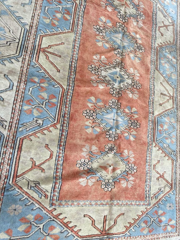 Large Vintage Turkish Kars Rug