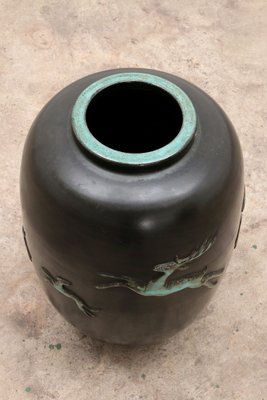 Large Vintage Vase attributed to Ugo Zaccagnini, Italy, 1950s