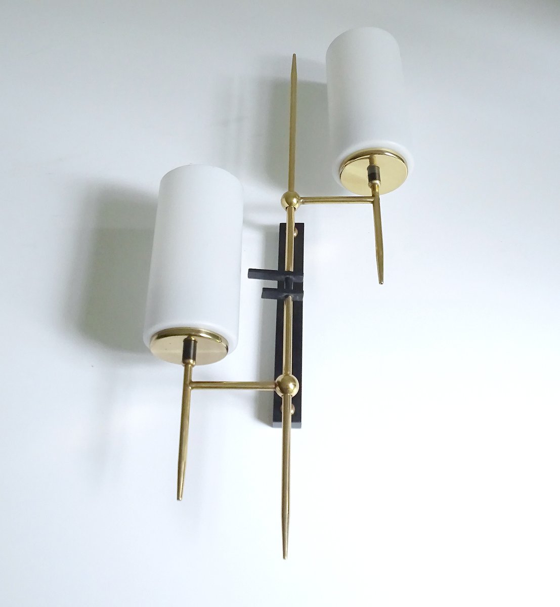 Large Vintage Wall Lights from Lunel, 1960s, Set of 2