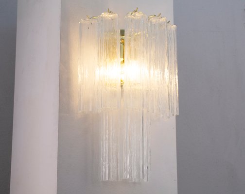 Large Wall Light in Murano Glass, Italy, 1990s-MPO-1720618