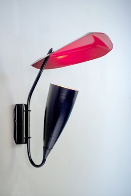 Large Wall Light with Deflector, 1950s-FQ-748747