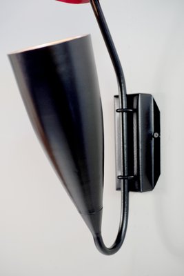 Large Wall Light with Deflector, 1950s-FQ-748747