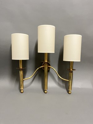 Large Wall Lights from Maison Roche, 1970s, Set of 3-EK-1773186