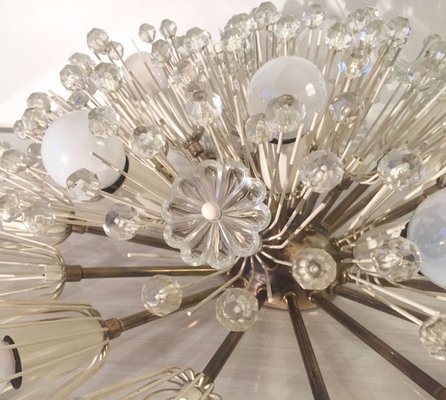 Large Wall or Ceiling Dandelion Lamp by Emil Stejnar for Rupert Nikoll, 1950s-PCJ-1113065