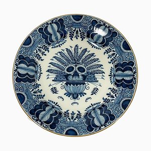 Large Wall Plate from Royal Tichelaar Makkum, 1940s-UCH-1731289