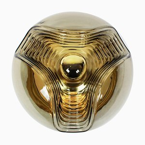 Large Wall Sconce Flush Mount by Koch & Lowy for Peill & Putzler, Germany-UGR-1086020