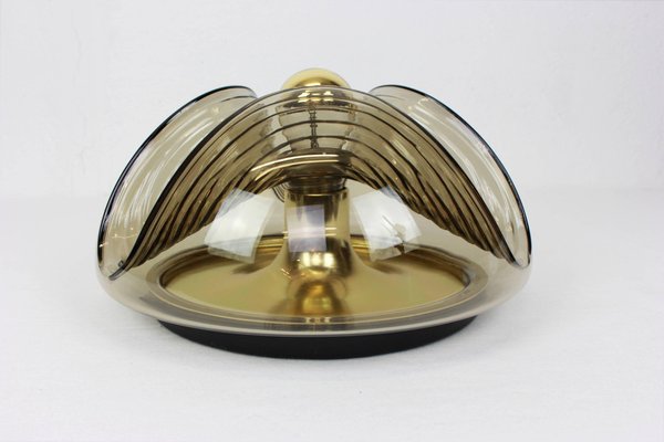 Large Wall Sconce Flush Mount, by Peill & Putzler for Koch & Lowy, Germany-UGR-1085813