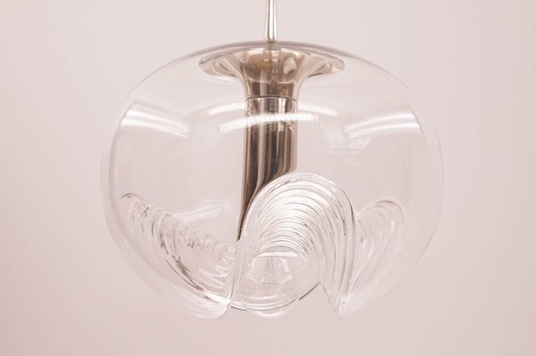 Large Wave Ceiling Lamp by Koch and Lowy for Peill and Putzler-KIJ-980559