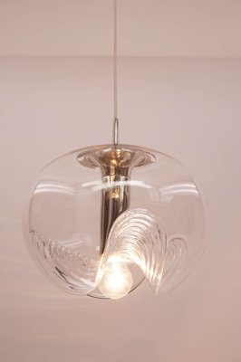 Large Wave Ceiling Lamp by Koch and Lowy for Peill and Putzler-KIJ-980559