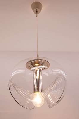 Large Wave Ceiling Lamp by Koch and Lowy for Peill and Putzler-KIJ-980559