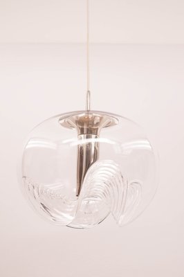 Large Wave Ceiling Lamp by Koch and Lowy for Peill and Putzler-KIJ-980559