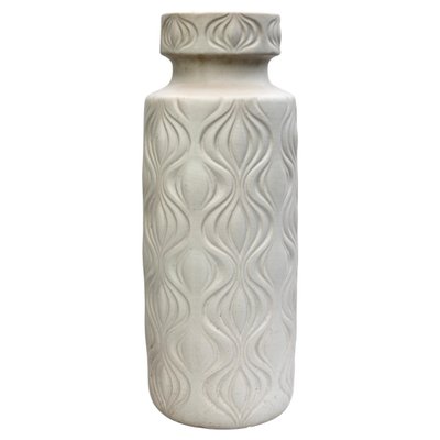 Large White Floor Vase by Scheurich, West Germany, 1960s-MJY-1148701