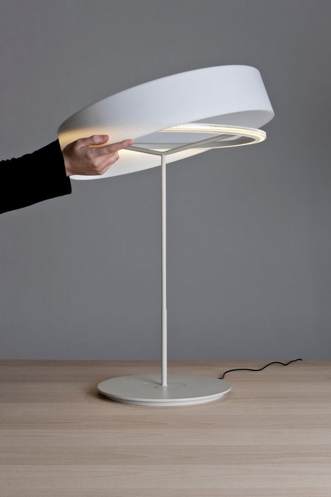 Large White Sin Table Lamp by Antoni Arola