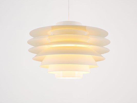 Large White Verona Lamp by Svend Middelboe for Nordisk Solar-MF-1058129