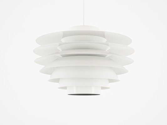 Large White Verona Lamp by Svend Middelboe for Nordisk Solar-MF-1058129