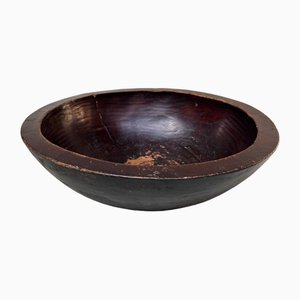 Large Wooden Dough Bowl, Japan, 1890s-DWL-1702575