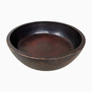 Large Wooden Dough Bowl Japan, 1920s-DWL-1713123