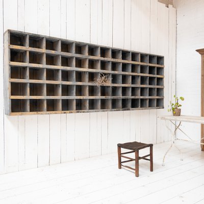 Large Wooden Locker Cabinet, 1930-RB-2040352