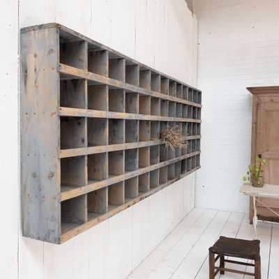 Large Wooden Locker Cabinet, 1930-RB-2040352