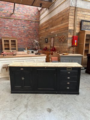 Large Wooden Sideboard, 1980s-WSZ-2036462