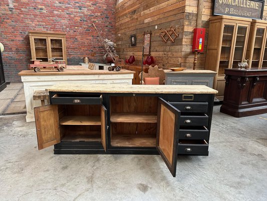 Large Wooden Sideboard, 1980s-WSZ-2036462