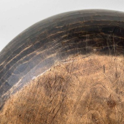 Large Wooden Urushi Dough Bowl, Japan, 1890s-DWL-1713121