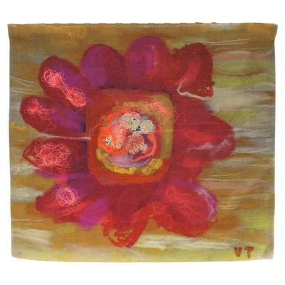 Large Wool Tapestry from Art Protis , Czechoslovakia, 1974-TZ-2018658