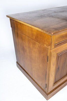 Large Writing Desk in Light Mahogany, 1920s-UY-884663