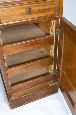 Large Writing Desk in Light Mahogany, 1920s-UY-884663