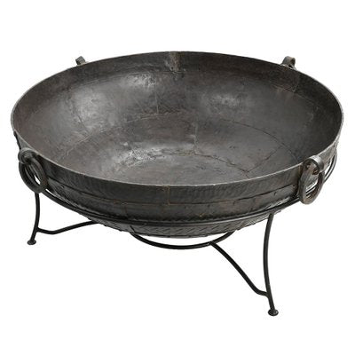 Large Wrought Iron Brazier-NQ-1792695