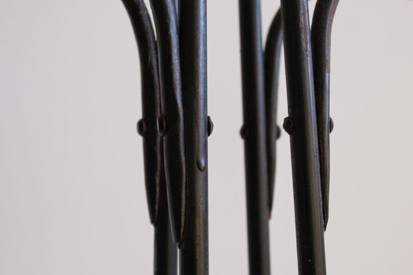 Large Wrought Iron Floor Candelabra, 1950s-PLT-890740