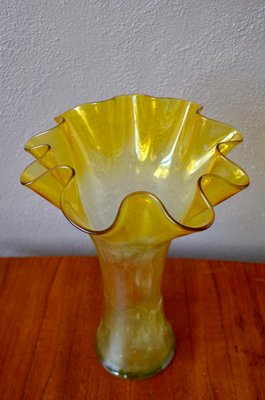 Large Yellow Corolle Vase, 1970s-AIU-746720