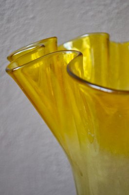 Large Yellow Corolle Vase, 1970s-AIU-746720