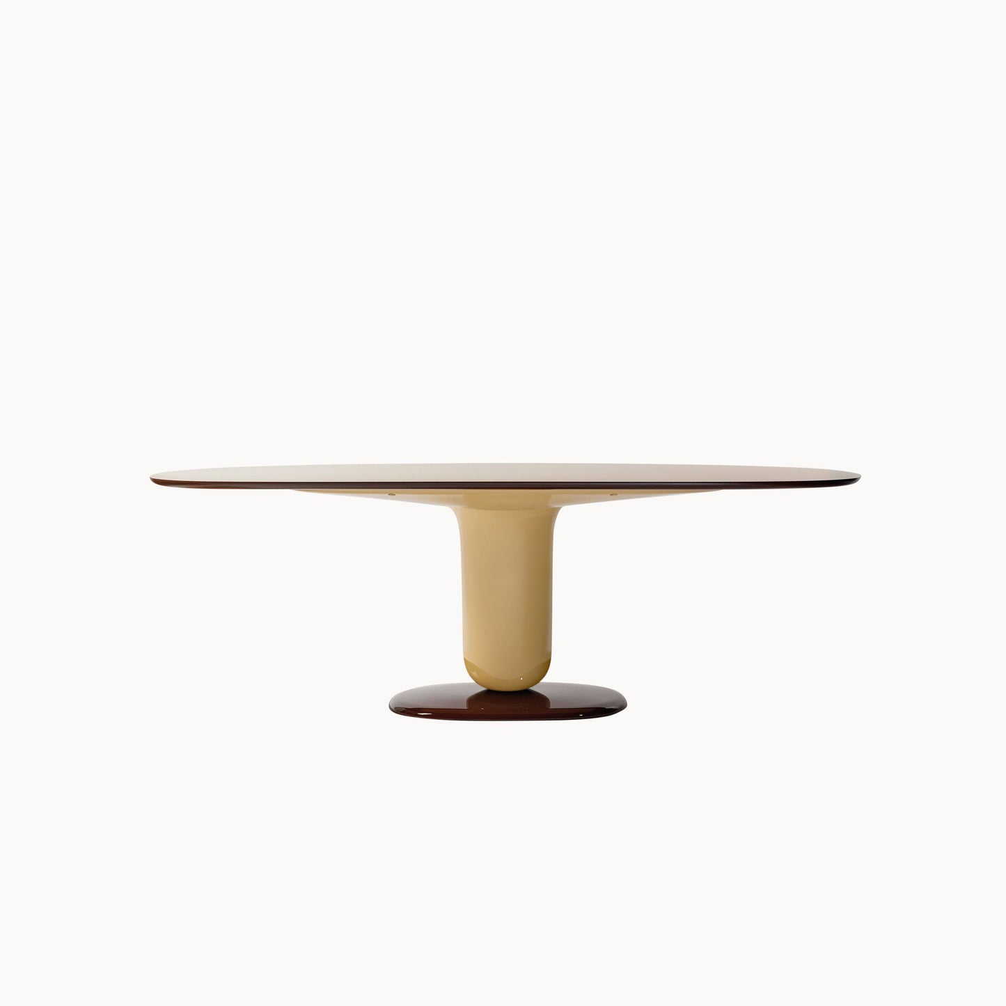 Oval Glass-Fibre Table Explorer 5 by Bd Barcelona Design #5B#Beige