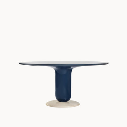 Round Glass-Fibre Table Explorer 4 by Bd Barcelona Design #Blue