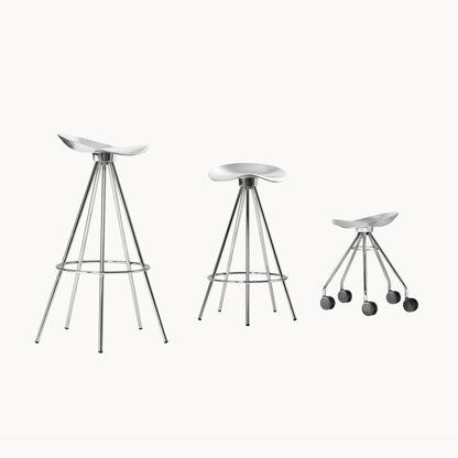 Barstool Jamaica by Bd Barcelona Design #Chromed Steel / Aluminium seat