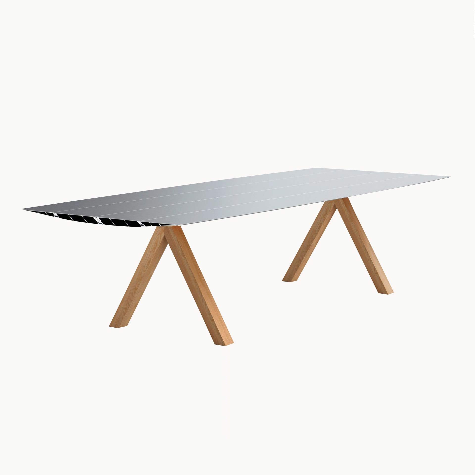 Rectangular Wooden Dining Table TABLE B 120 by Bd Barcelona Design