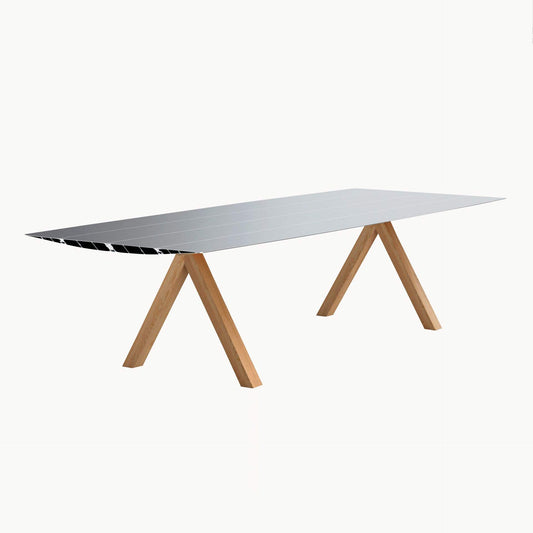 Rectangular Wooden Dining Table TABLE B 120 by Bd Barcelona Design