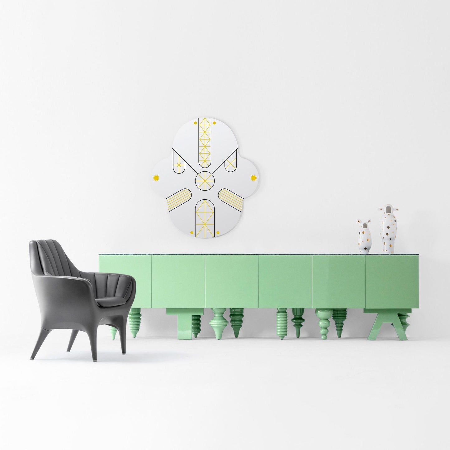 MULTILEG 3M - MDF sideboard