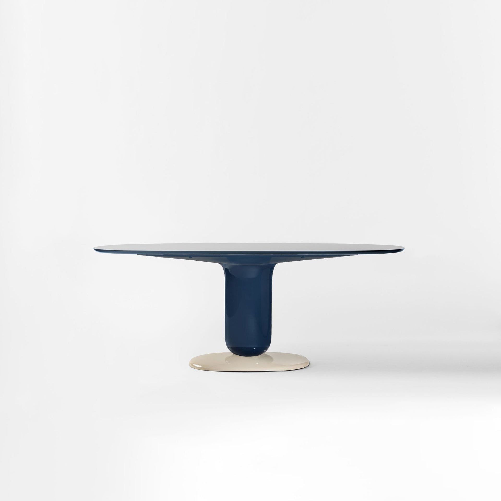 Oval Glass-Fibre Table Explorer 5 by Bd Barcelona Design #5A#Blue