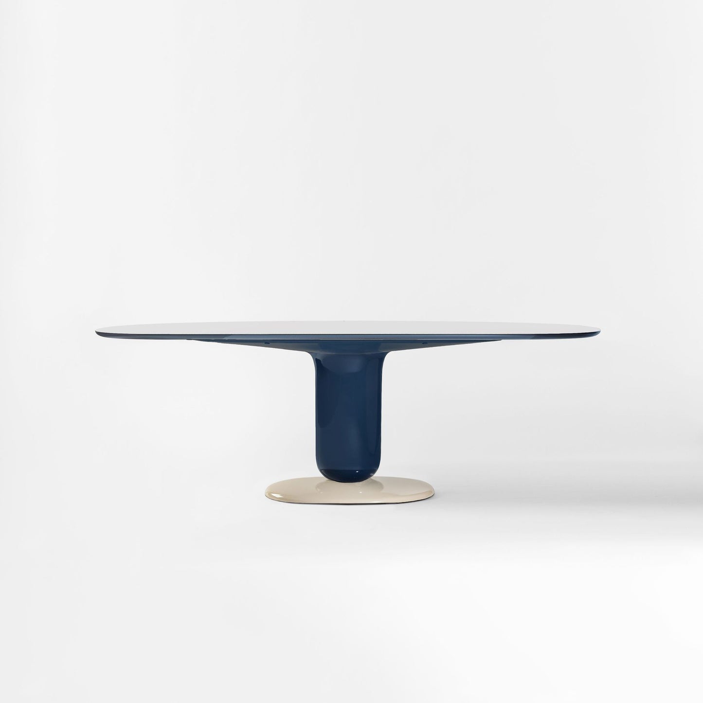 Oval Glass-Fibre Table Explorer 5 by Bd Barcelona Design #5B#Blue