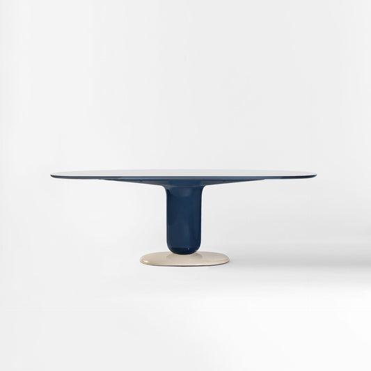 Oval Glass-Fibre Table Explorer 5 by Bd Barcelona Design #5B#Blue