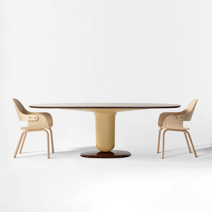 Oval Glass-Fibre Table Explorer 5 by Bd Barcelona Design #5B#Beige