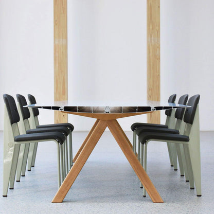Rectangular Wooden Dining Table TABLE B 120 by Bd Barcelona Design
