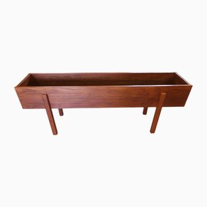 Larger Danish Flower Table in Teak, 1960s-BPJ-2027042