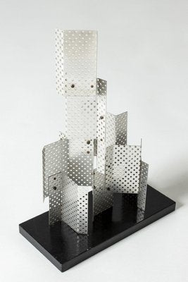 Lars Erik Falk, Sculpture, 1968, Aluminum & Wood-NL-1383713